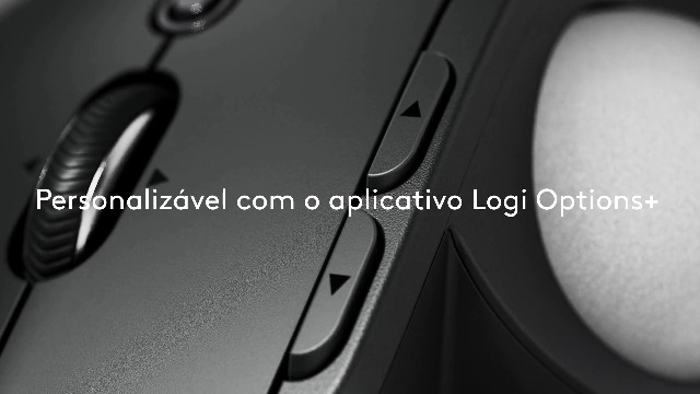Mouse sem fio Logitech Trackball MX Ergo S com Ajuste de Ângulo